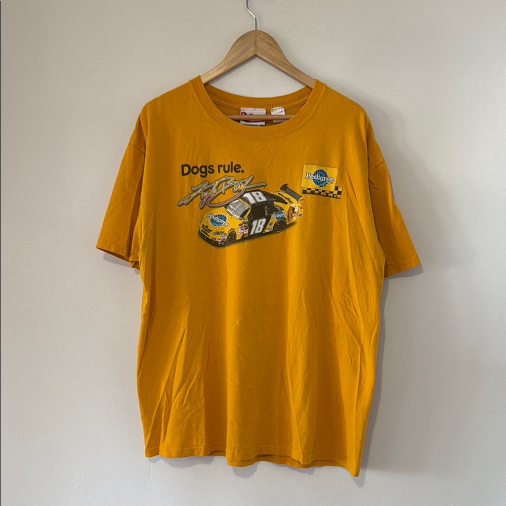 Vintage Kyle Busch Nascar T-Shirt / XL / Pedigree / M&M's / NASCAR